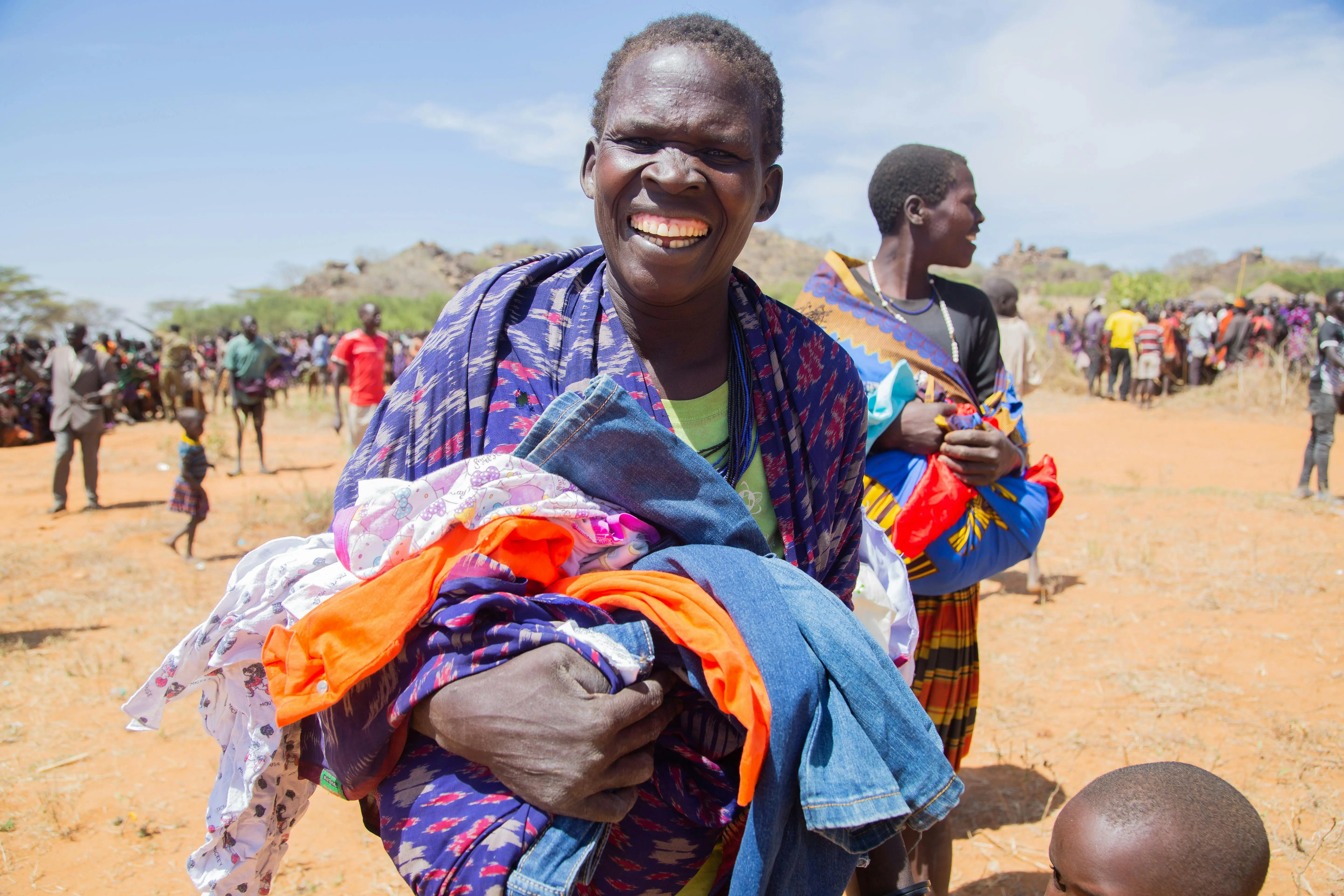 Des jeunes de la communauté de Mumias, Kenya, bénéficiaires des programmes WOPLAH.